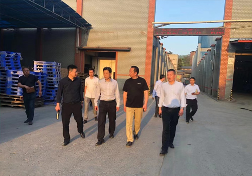 榮昌區(qū)區(qū)委常委、組織部部長、高新區(qū)管委會(huì)黨工委書記李皓率區(qū)經(jīng)信委等部門負(fù)責(zé)人到我司調(diào)研視察工作。